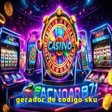 gerador de codigo sku